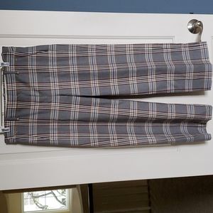NWT-J Crew High Rise Peyton Pants in Plaid
